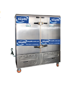 Tủ Nấu Cơm Điện Gas Có Điều Khiển 24 Khay