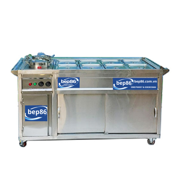 Tủ Giữ Nóng Thức Ăn 8 Khay