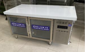 Bàn Lạnh 2 Cánh Kính 1.5m Bàn Lạnh 2 Cánh Kính 1.5m