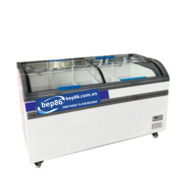 Tủ Đông  Mặt Kính Cong GCKC800